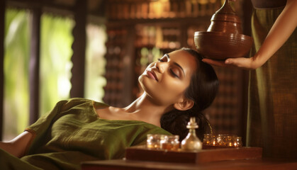 Shirodhara Panchakarma Therapy – Relaxation and Mental Clarity